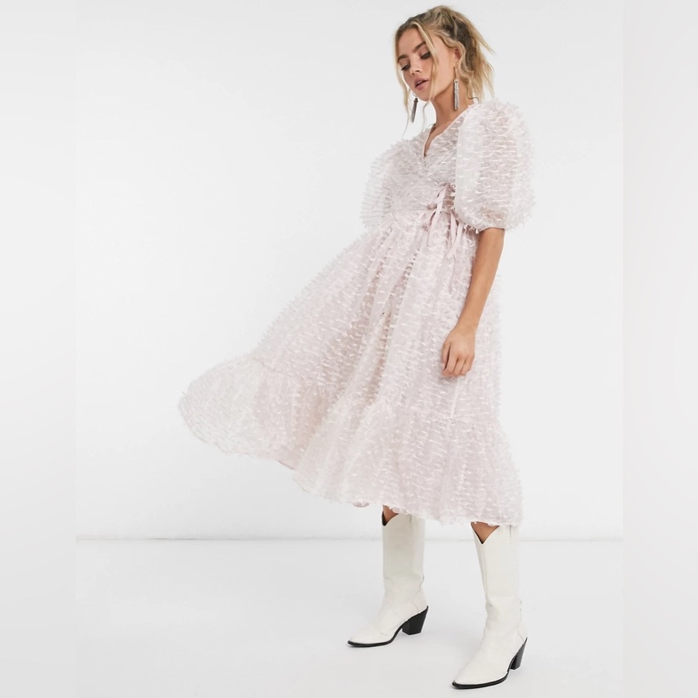 Sister Jane Wrap Midi Dress | Sz XL fits smaller